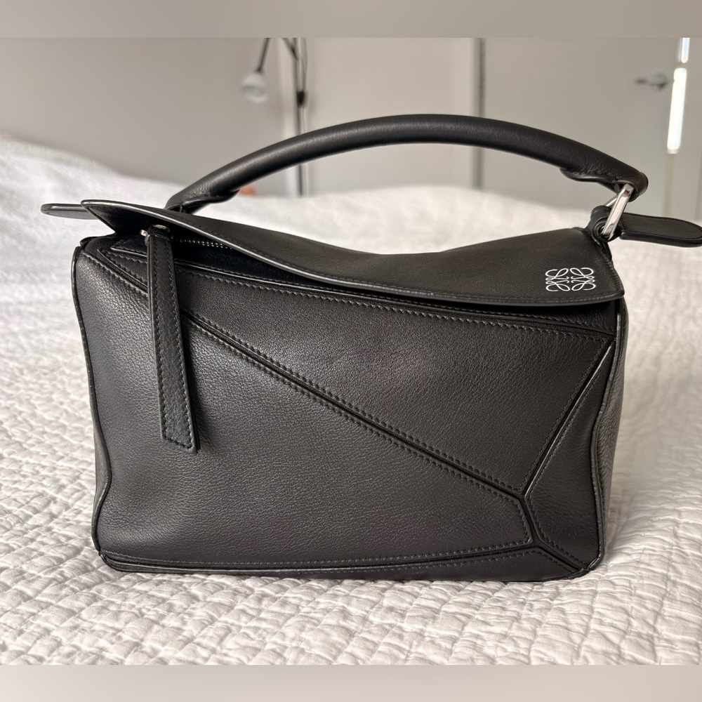 Loewe Small Puzzle Bag Black
